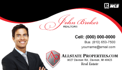 Allstate Properties Business Cards