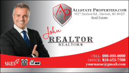 Allstate Properties Business Cards