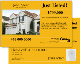 Century 21 Postcard Templates