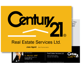 Century 21 Postcard Templates