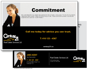 Century 21 Postcard Templates