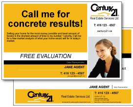 Century 21 Postcard Templates
