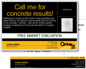 Century 21 Postcard Templates