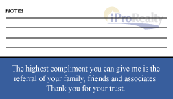 iPro Realty Business Cards