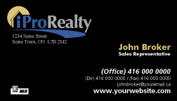 iPro Realty Business Cards
